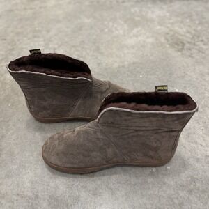 Old Friend‎ footwear Pure Sheepskin Slipper Leather Wool Lined Comfort Shoes